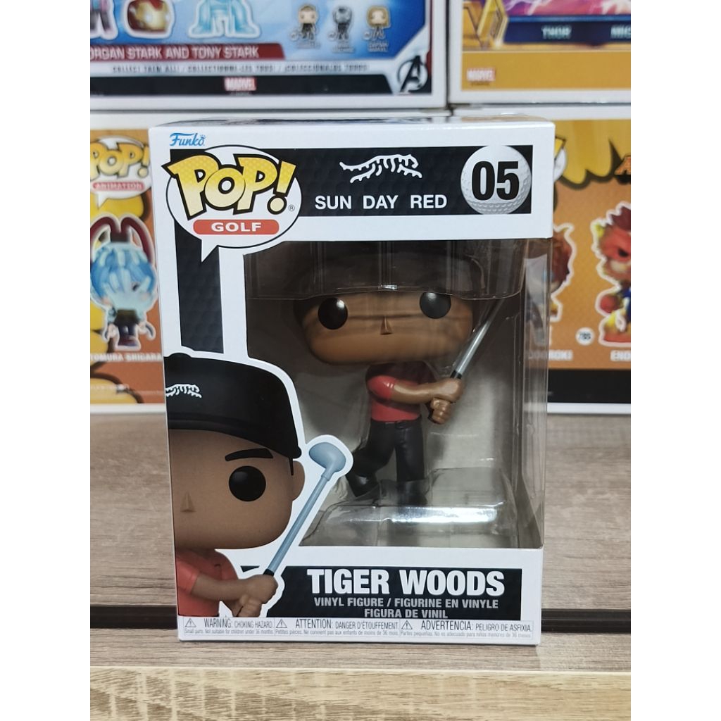 Funko Pop! : Sun Day Red - Tiger Woods