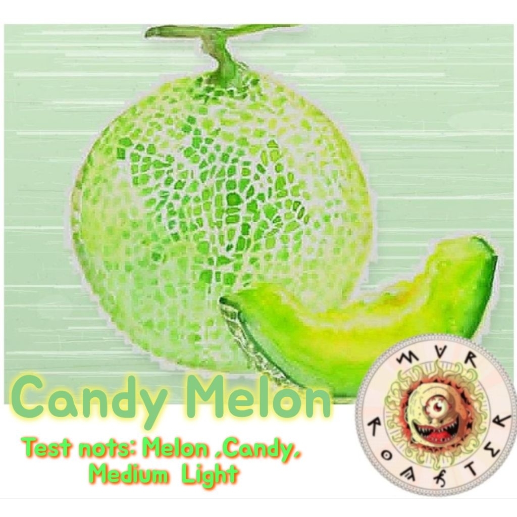 เมล็ดกาแฟCandy Melon คั่วกลางอ่อน 200กรัม
