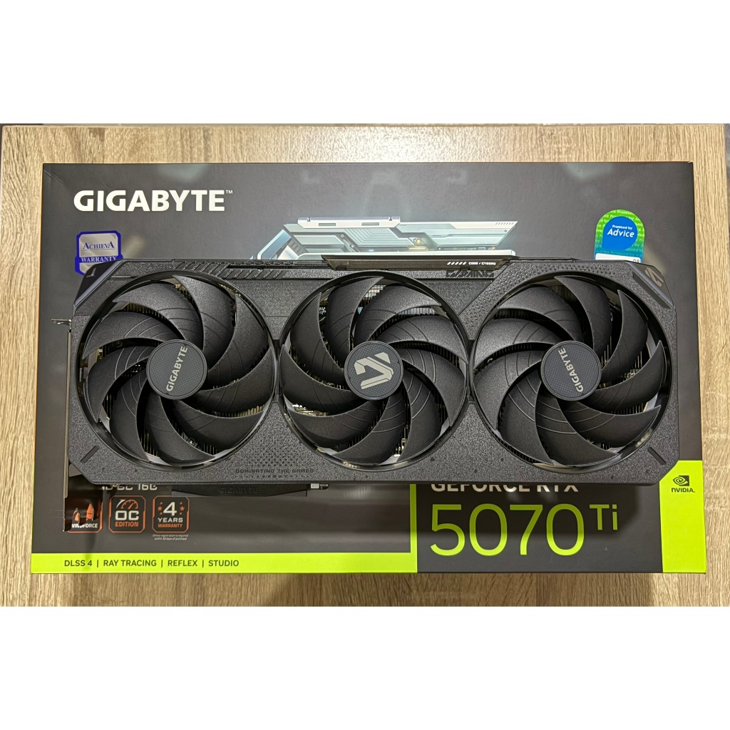 GIGABYTE GEFORCE RTX 5070 TI GAMING OC - 16GB GDDR7 (REV. 1.0) มือสอง