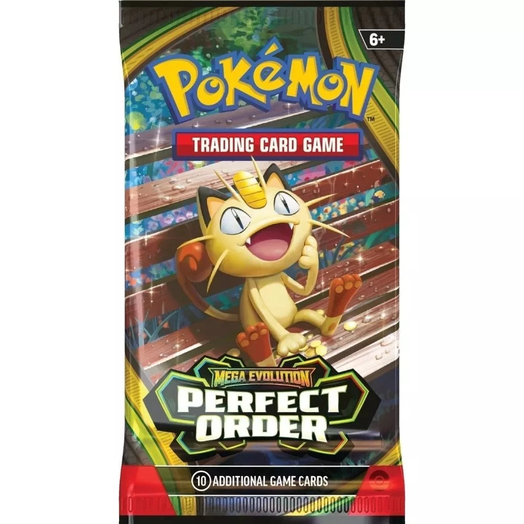 โปเกมอน Mega Evolution Perfect Order ซองสุ่มการ์ด Pokémon ลุ้นการ์ดฟอยล์หายาก สำหรับนักสะสม พร้อมจัดส่งไ thumbnail 6