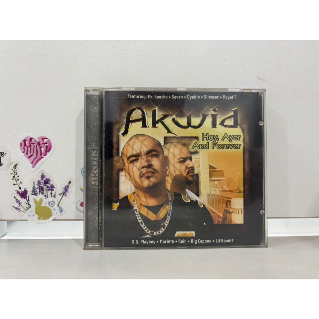 1 CD MUSIC  ซีดีเพลงสากล      Akwid Hoy, Ayer And Forever   (D12A9)