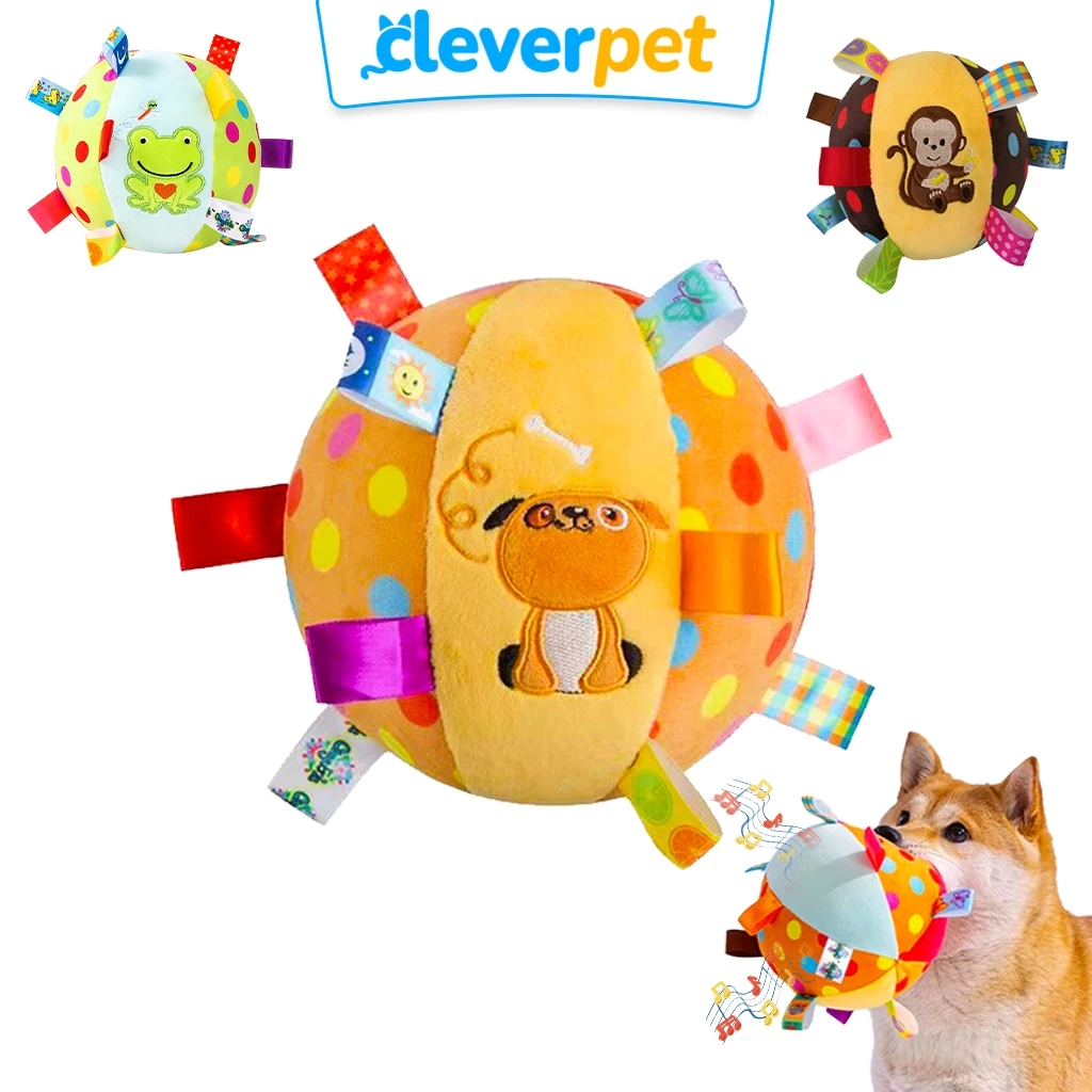 [ส่งฟรี🇹🇭] CleverPet ของเล่นสุนัข ลูกบอลกระดิ่ง ของเล่นหมา ลูกบอลหมา Bell Ball Dog Toy