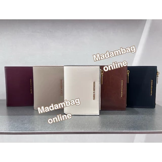 𝗖𝗛𝗔𝗥𝗟𝗘𝗦 & 𝗞𝗘𝗜𝗧𝗛 Mini Top Zip Wallet กระเป๋าสตางค์ใบสั้น