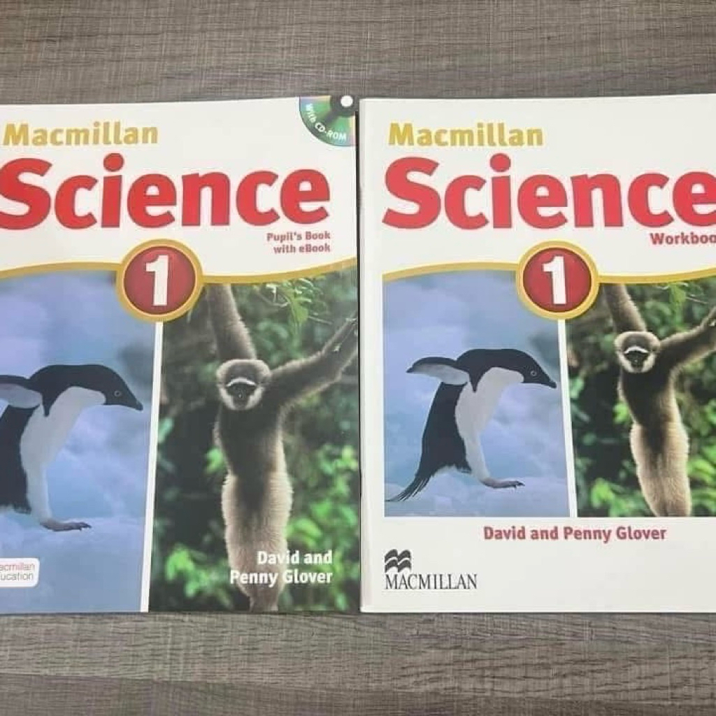 Science Macmillan Grade 2 หนังสือแบบเรียนพร้อมแบบฝึกหัด หนังสือใหม่ ไม่มีตำหนิ