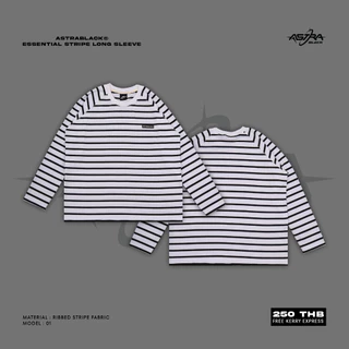 ASTRABLACK® — ESSENTIAL STRIPE LONG SLEEVE (เสื้อแขนยาวลายริ้ว)