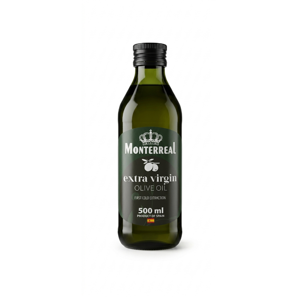ROMULO Extra Virgin Olive Oil 1L - โรมูโล่ น้ำมันมะกอกบริสุทธิ์ เอ็กตร้า เวอร์จิน 1 ลิตร / 500ML.