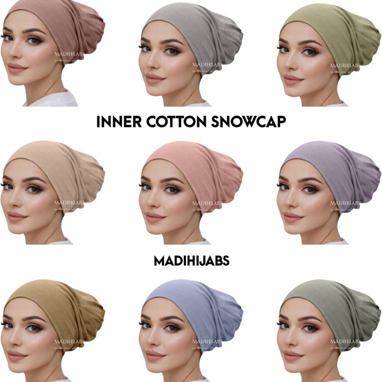 INNER COTTON SNOWCAP อินเนอร์หมวกในผ้าคอตตอน แบบเปิด