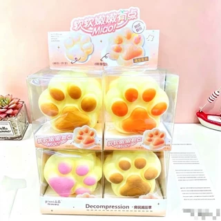 ✅พร้อมส่งจากไทย ถูกที่สุด✅Squishy ของเล่นบีบคลายเครียด ของเล่นสกุชชี่ขนมปัง นุ่มสโลว์สุดๆ🥖🍞