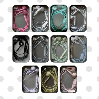 [พร้อมส่ง] Oah Type-C Polka Dot Earphones หูฟังสายลายจุด 🎧