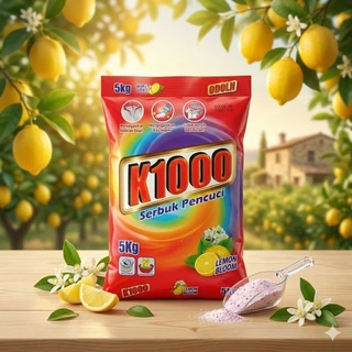 ผงซักฟอก K1000 ถุงละ 5 กก. (จำกัด 1 ถุงต่อ 1 ออเดอร์)