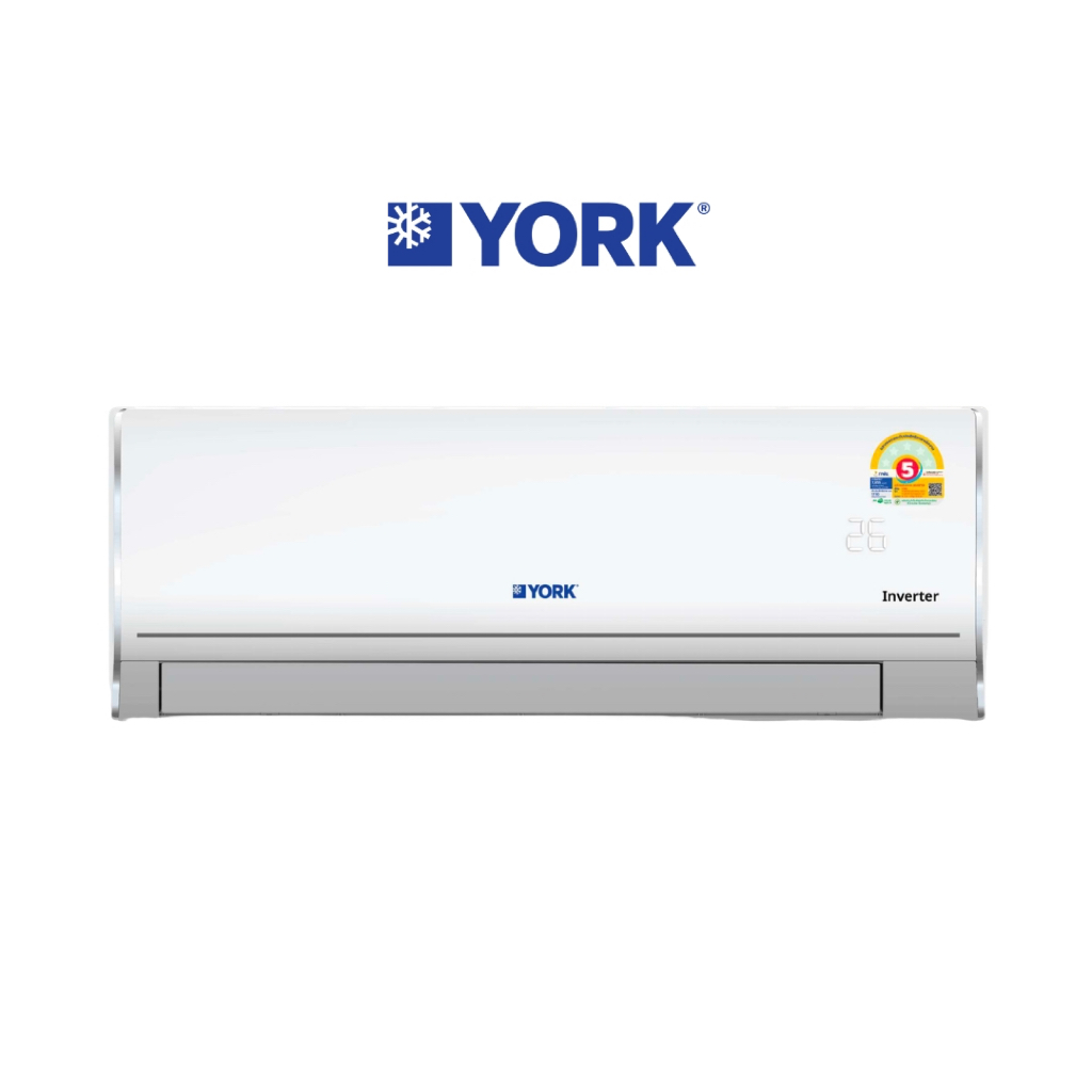 [รับประกัน10ปี] YORK อินเวอร์เตอร์ รุ่น Power Cool YHJF น้ำยา R-32 แอร์ยอร์ค