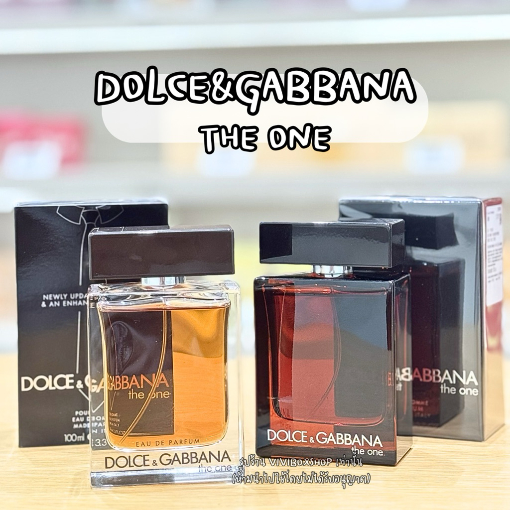 Dolce Gabbana The One Edt/Edp/Parfum 100ml ป้ายคิง แท้ ผลิต2025 [VIVIBOXSHOP]