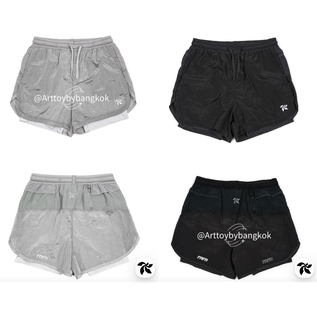 ✈️🔥พร้อมส่งจาก กทม. 🚛 กางเกงขาสั้น rnrn Rooftop Runner 2IN1 Shorts (2 Colors)