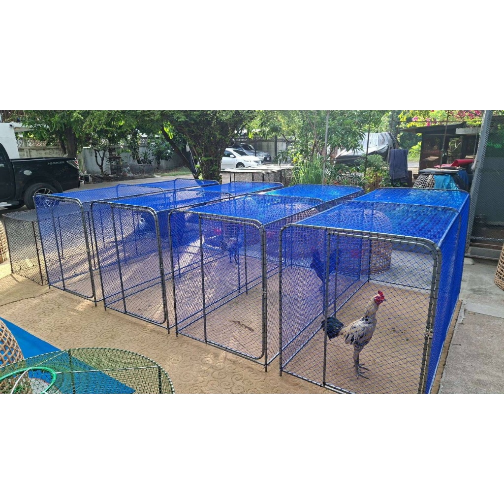 ลู่วิ่งไก่เหล็กกล่อง 4 หุน ขนาด รูปที่ 8