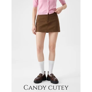 Candy Cutey โลฟเฟอร์หนังดำหัวตัด พื้นหนาซัพพอร์ตดี กันลื่น เหมาะทั้งทำงานและลุคเท่ หนังนิ่มใส่สบายตลอดวัน