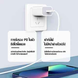 【KINKONG】หัวชาร์จเร็ว+สายชาร์จเร็ว PD 45W 30W 20W charger ชุดชาร์จ Fastcharge type c to L รองรับรุ่น 7~15