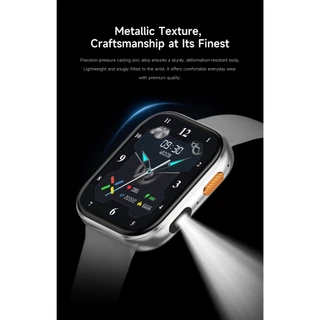 【อายุการใช้งานแบตเตอรี่ 60 วัน】MAIMEITE Watch6 Pro 2.3" AMOLED GPS IP68 1000mAh สมาร์ทวอทช์ รองรับภาษาไทย ฟังก์ชั่นไฟฉาย