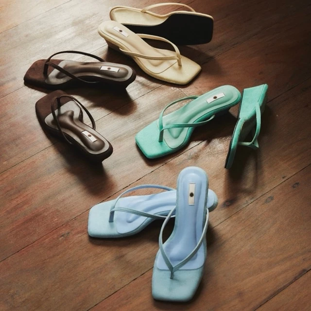 BRIGITTE WEDGE HEEL SANDALS