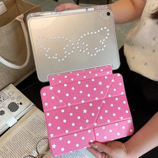 ⚡พร้อมส่ง⚡เคส iPadแบบพับได้รูปตัว Y Air8 Gen11 Air7 Air5 10.9 ลายปีกจุด เคสไอแพดGen10 Air6 Gen9 10.2