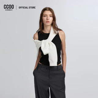 CC DOUBLE O SOLID TANK TOP ผู้หญิง เสื้อกล้ามสีพื้น รุ่น O26WGWA030 (AW26 #P2)
