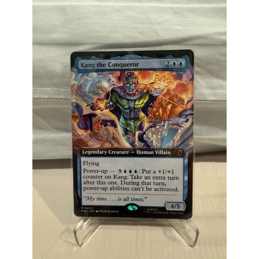 MTG Marvel Super Heroes Variants: Kang the Conqueror (0403 - Extended Art)