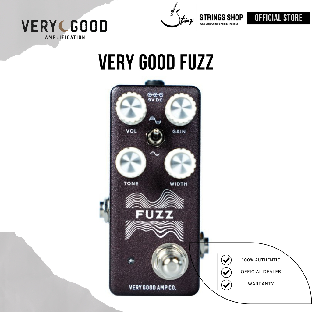 เอฟเฟคกีตาร์ Very Good Fuzz (Transistor-Based Fuzz)