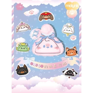 พร้อมส่ง พวงกุญแจ squishy molynk ( 6 สุ่ม )
