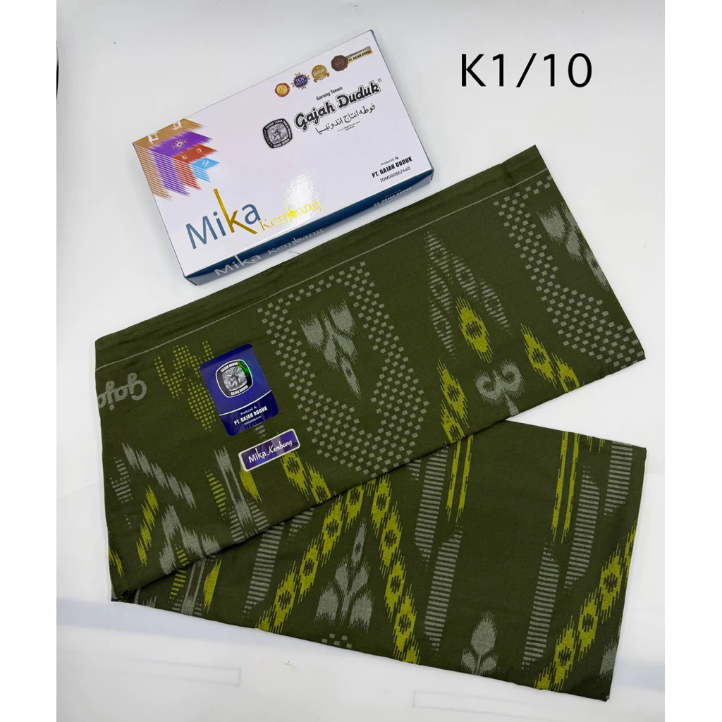 ผ้าโสร่ง gajah duduk Mika