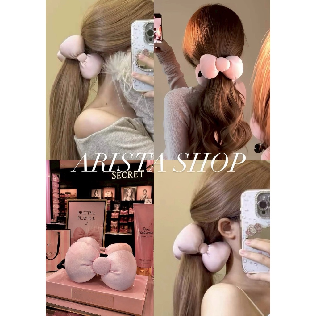 ❌พร้อมส่ง ส่งไว❌กิ๊บหนีบผม น้องโบว์ รุ่น Rosie Pink Bow
