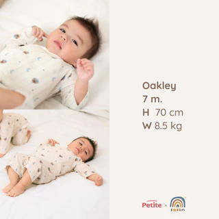 Saeson Baby x Lookbook Petite| Tencel™ Baby Pajamas