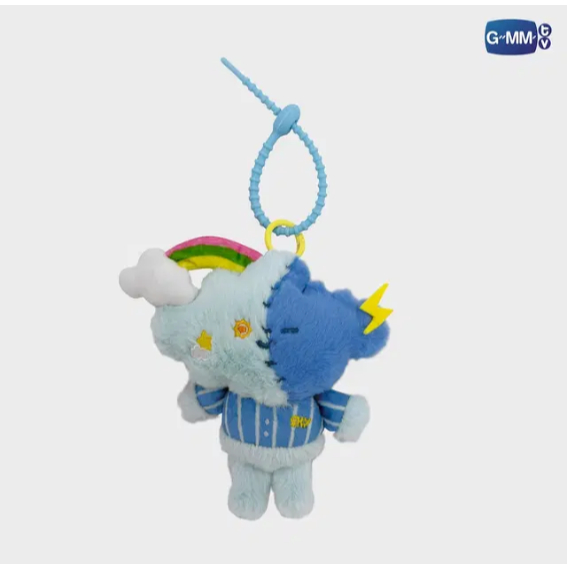 SMYLE DOLL KEYCHAIN #Sky (พร้อมส่ง)