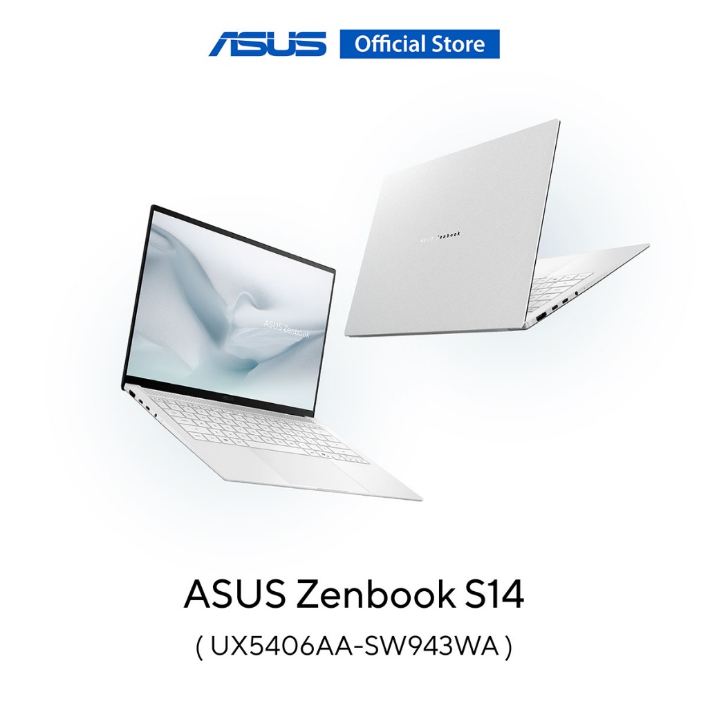 ASUS Zenbook S14 (UX5406AA-SW943WA) 14" 3K OLED, Intel U9-386H,32GB, 512GB SSD, W11