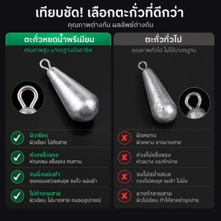 5G-80G ตะกั่วจมแหวนทองแดงตกปลาตะกั่วจมสำหรับการตกปลา เหมาะสำหรับการตกปลาทั้งในน้ำจืดและน้ำเค็ม