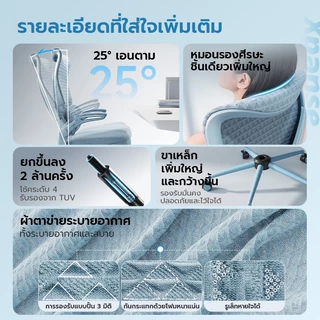 Xpanse F2 รองรับหลังสปริงคู่ เก้าอี้สำนักงาน office chair พนักพิงศีรษะแบบชิ้นเดียว ผ้าตาข่ายระบายอากาศ เก้าอี้คอมพิวเตอร
