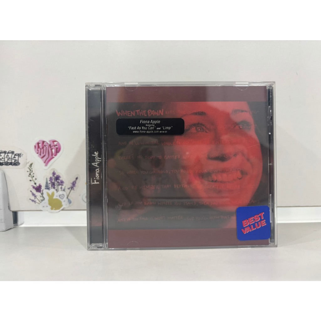 1 CD MUSIC  ซีดีเพลงสากล     FIONA APPLE WHEN THE PAWN    (D12G59)