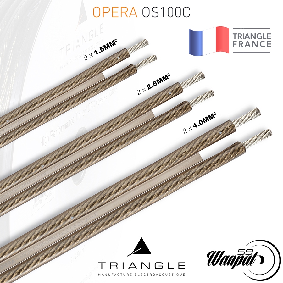 TRIANGLE : OS100C - HIFI SPEAKER CABLE
