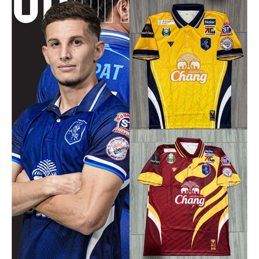ของแท้ เสื้อแข่ง สโมสรฟุตบอล กําแพงเพชร เอฟ เกรดนักเตะ BYD T3 เสื้อกีฬา PLAYER JERSEY ปี 2025-26