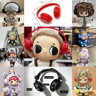 พร้อมส่ง หูฟังตุ๊กตา 🎧ไซส์เล็ก&ไซส์ใหญ่ (ตุ๊กตาไม่เกิน17cm.)