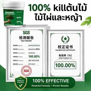 🌲ยาฆ่าตอไม้ใหญ่เข้มข้นสุด ยาฆ่าหญ้า ผงฆ่าหญ้า 500g ตรงทำลายราก กำจัดกอไผ่ หญ้าดื้อ ที่ดินรกร้างเปิดที่ทำงานได้เลย