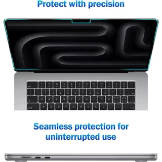 Screen Protector Film For MacBook 11 12 13 14 15 16 ฟิล์มกันรอยหน้าจอแมคบุค ทุกรุ่น ใส ด้าน Blue Cut