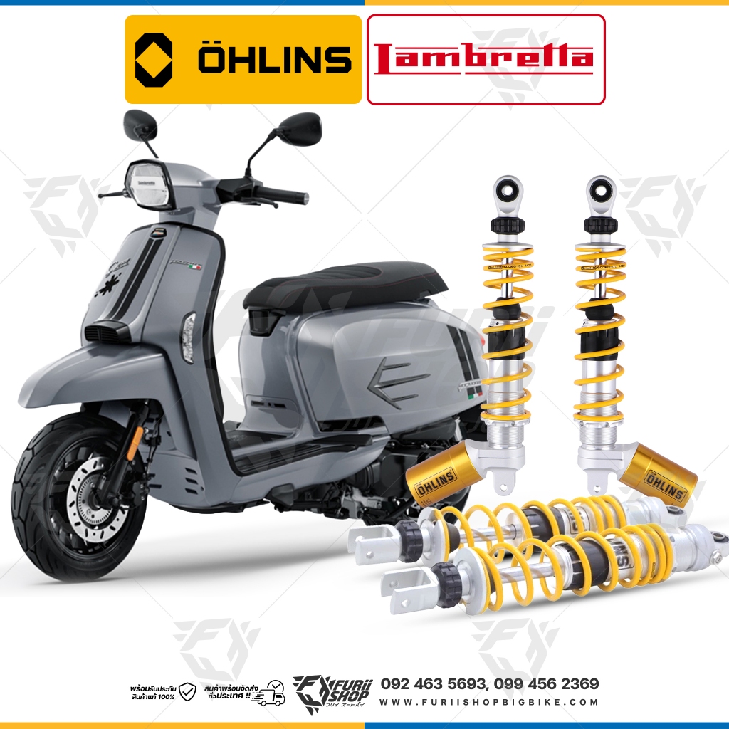 Ohlins LA345 / LA941 For : Lambretta V200 2019-2023