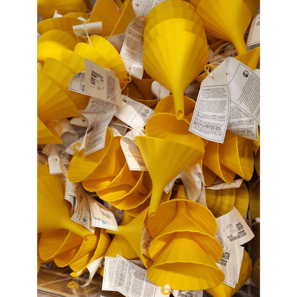 IKEA กรวยกรอกน้ำ กรอกอาหาร ทนความร้อนสูง
