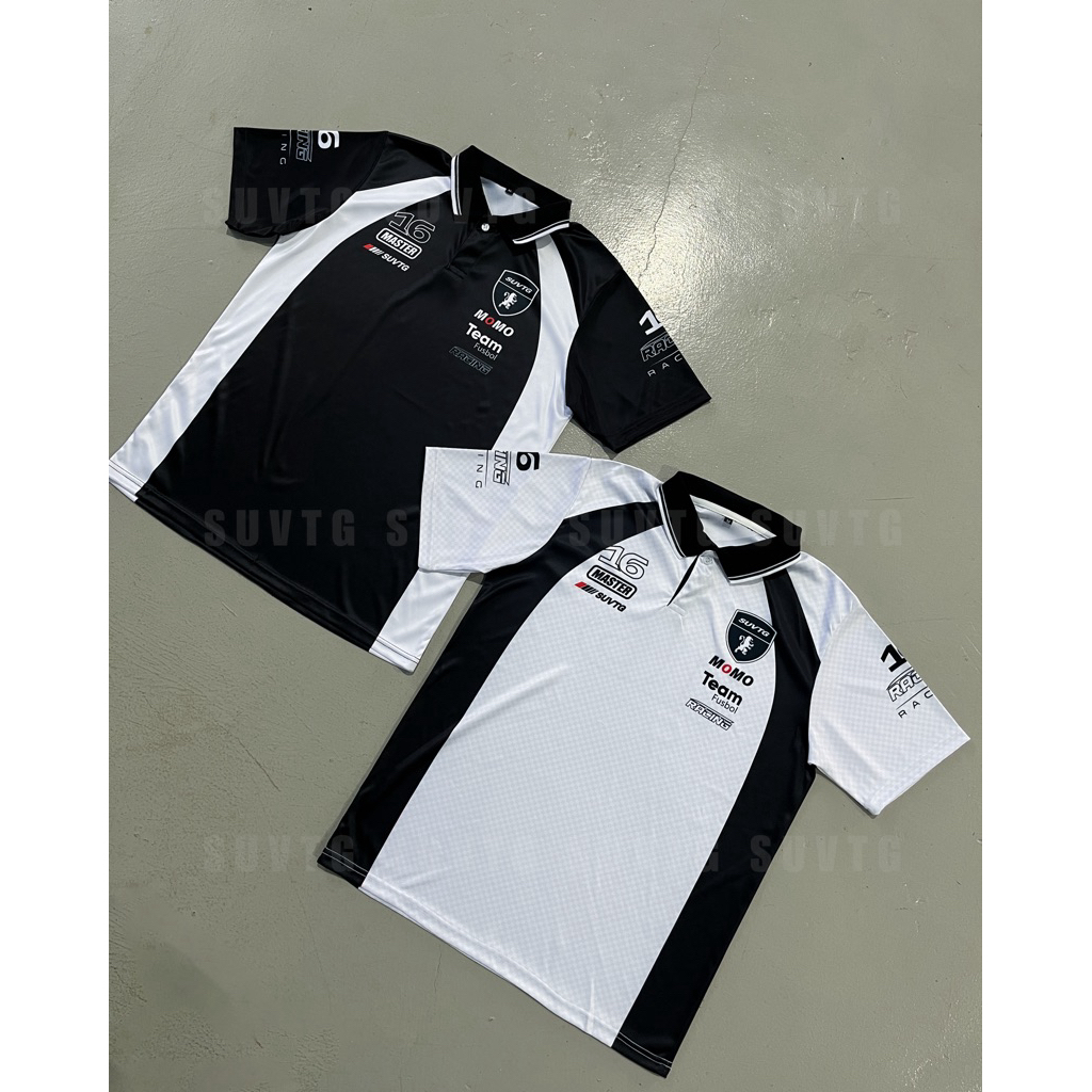 เสื้อคอปก เสื้อพิมพ์ลาย โปโล Unisex ผ้าเบา ใส่สบาย สีไม่ตก - ผู้ชาย เสื้อผู้ชาย