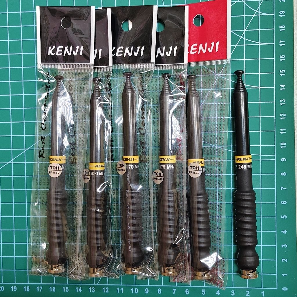 #เสาสไลด์10ท่อนสั้นสีดำKENJI140,150,160,170,245