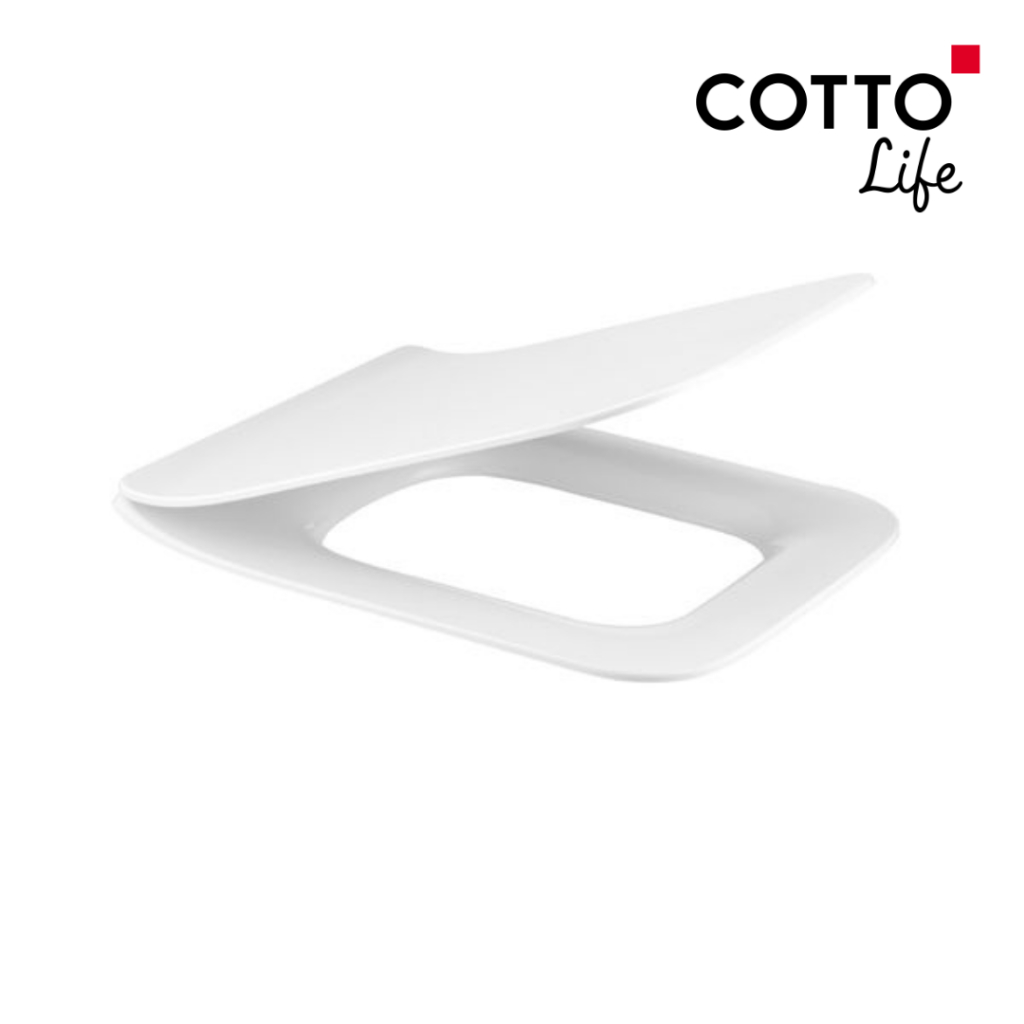 COTTO รุ่น C9154 ฝารองนั่ง กันการกระแทก (Soft Close) COTTO SEAT&COVER