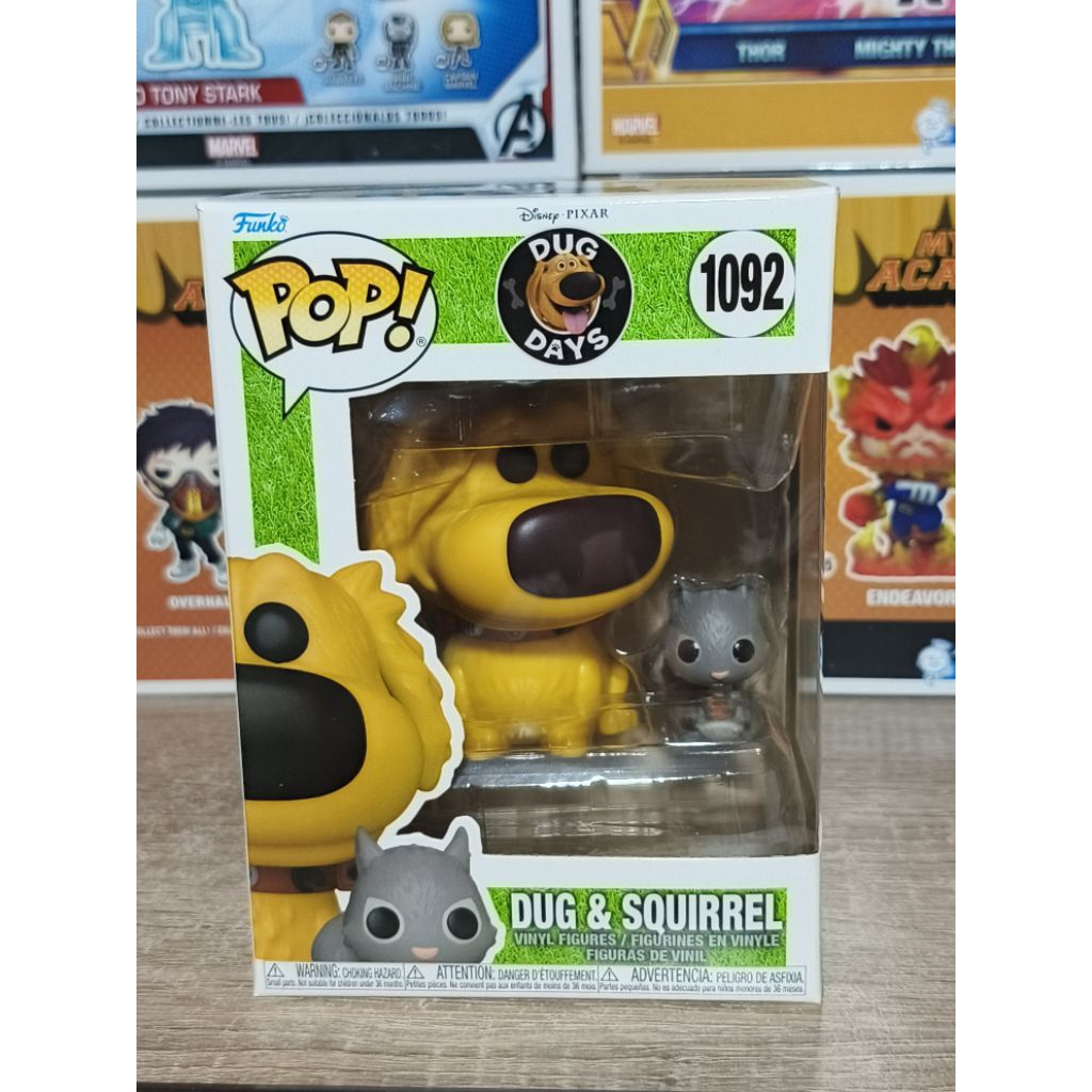 Funko Pop! : Dug Days - Dug & Squirrel [ กล่องสินค้า - 9/10 ]