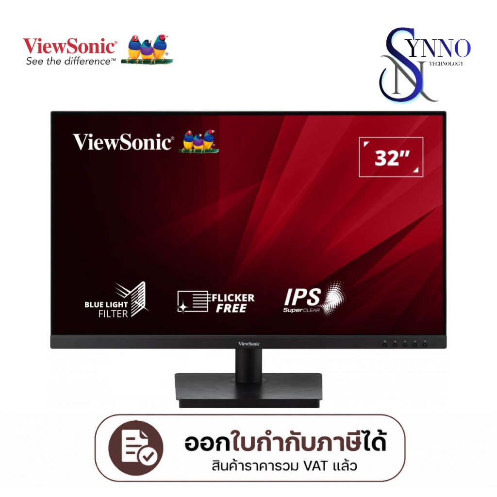 จอคอมพิวเตอร์ Monitor Viewsonic Va3209-Mh ขนาดจอ 31.5 นิ้ว Ips Fhd 75Hz