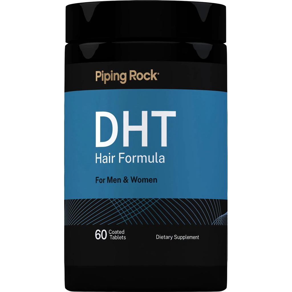PipingRock DHT Blocker Hair for Men & Women (60Tablets) เส้นผม