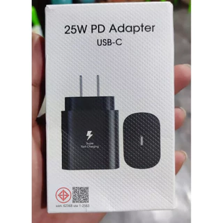 【รับประกัน 1 ปี】ชุดชาร์จ 25W PD Type-C เครื่องชาร์จเร็ว สำหรับ, ไม่ร้อน ใช้งานปลอดภัย
