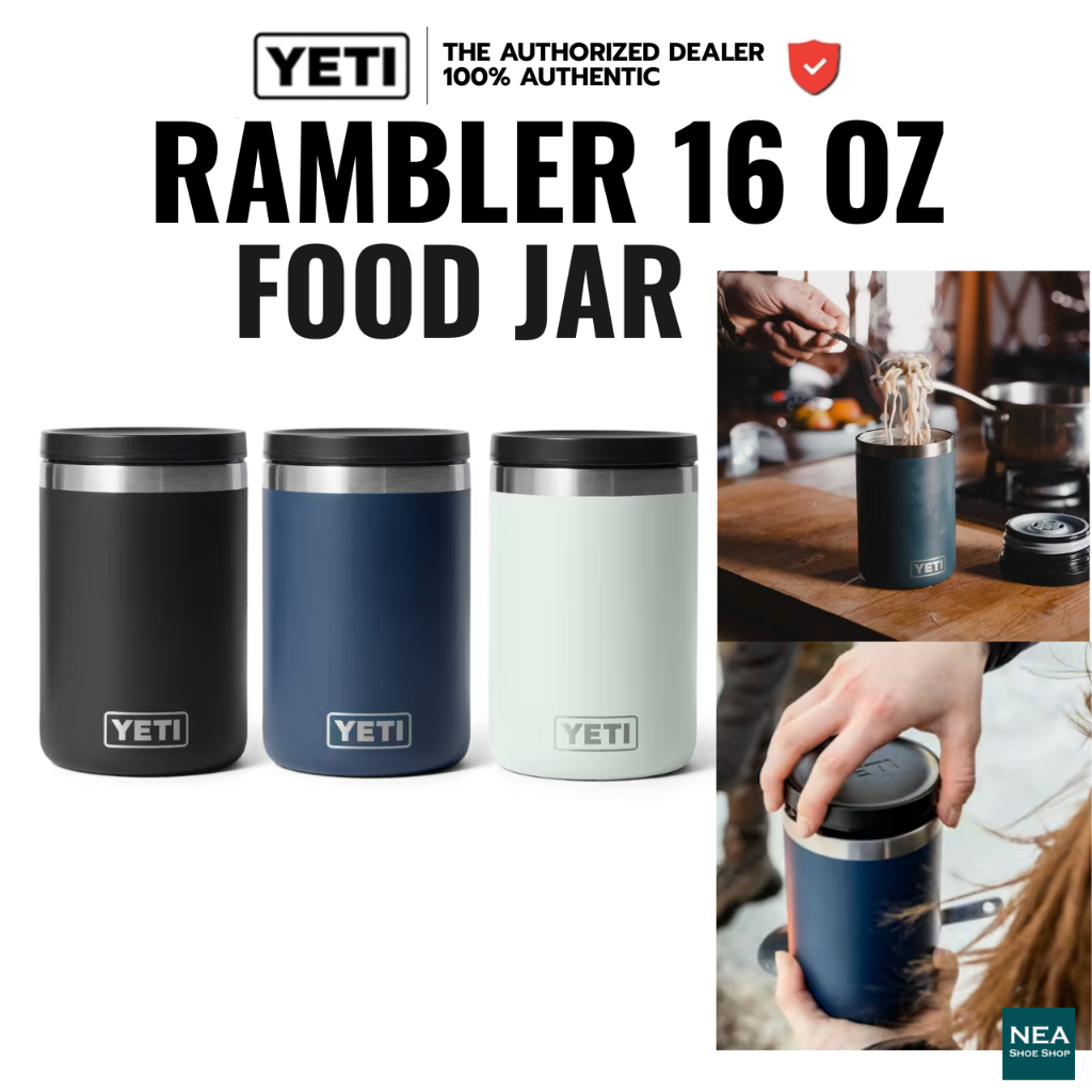 YETI RAMBLER 16 OZ FOOD JAR กระปุกเก็บอาหารสุญญากาศ เยติ ลิขสิทธิ์แท้